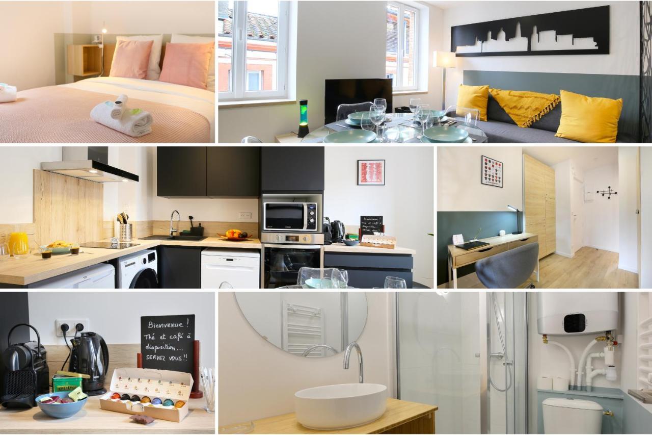 Expat Renting - Entre Piment & Violette - Saint Michel Apartamento Toulouse Exterior foto